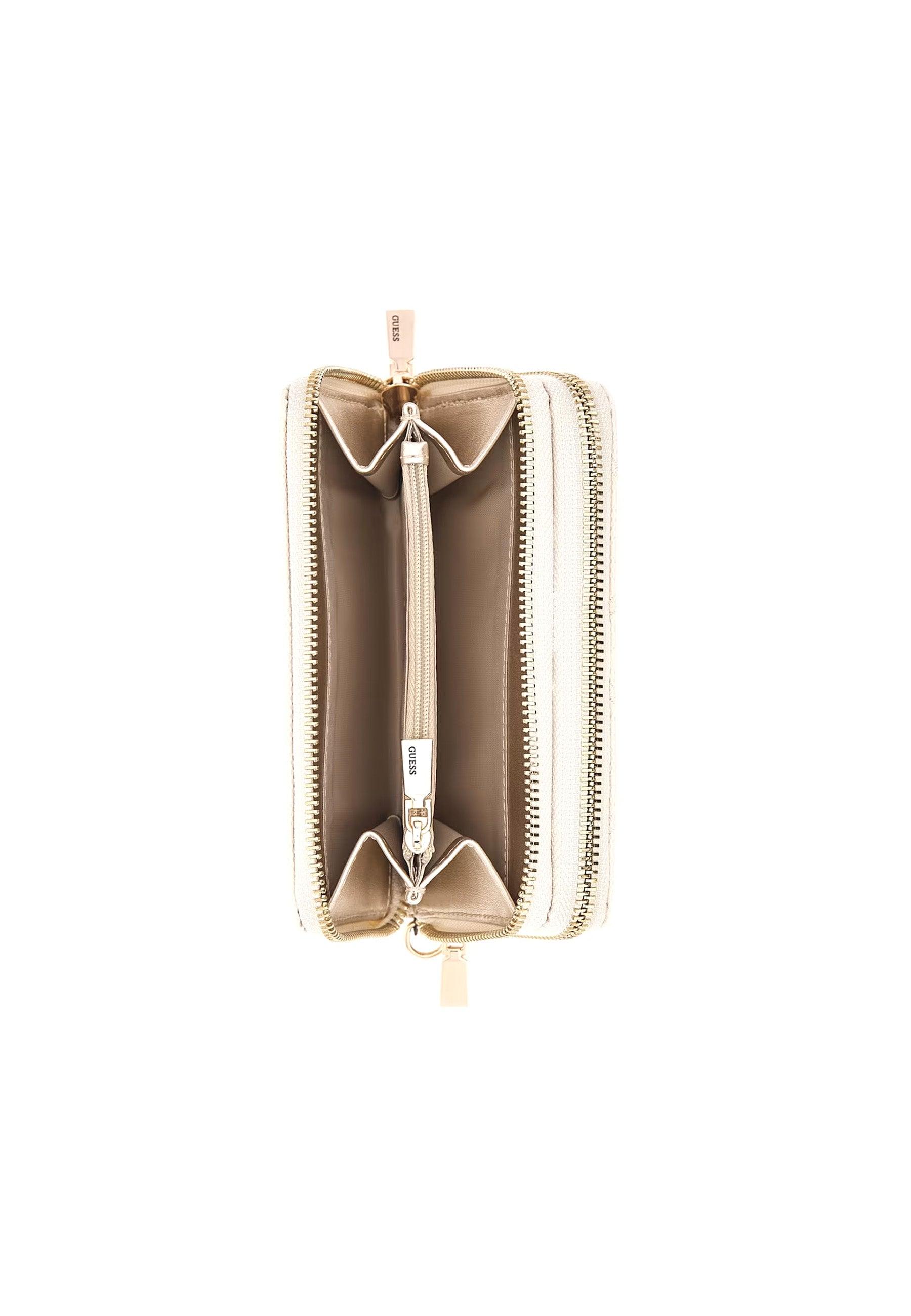 GUESS Caddie Portafoglio Donna Stone Beige GG878364 - Sandrini Calzature e Abbigliamento