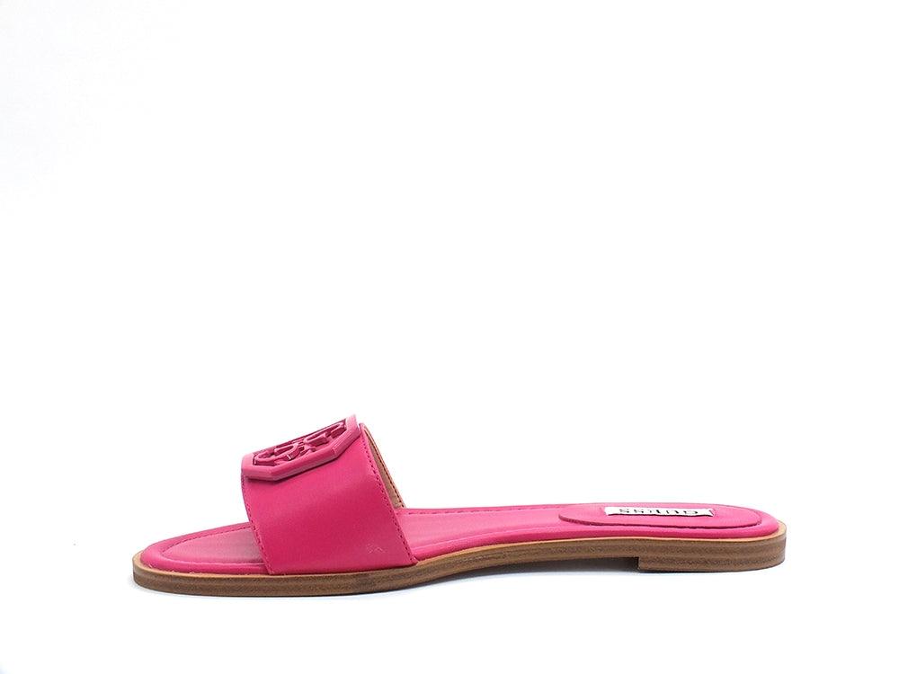 GUESS Ciabatta Fascia Logo Metal Pink FL6BOTLEA19 - Sandrini Calzature e Abbigliamento
