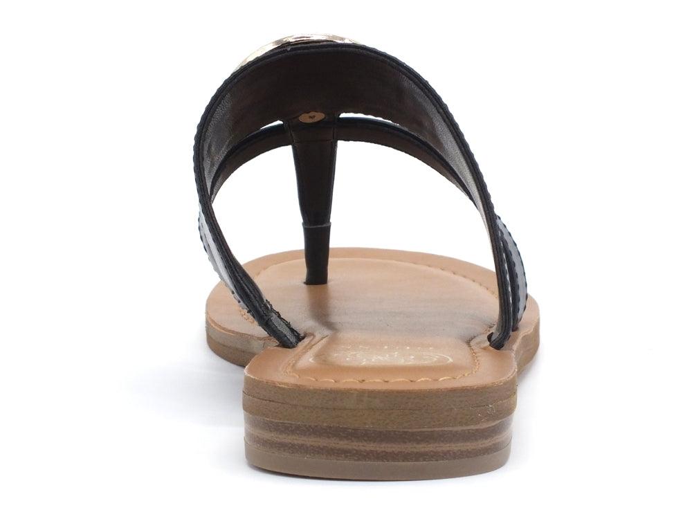 GUESS Ciabatta Infradito Logo Black FL6GEAELE21 - Sandrini Calzature e Abbigliamento