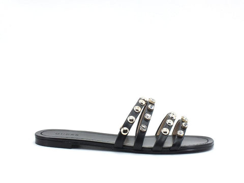 GUESS Ciabatta Listini Borchie Pietre Black FL6CEVELE19 - Sandrini Calzature e Abbigliamento