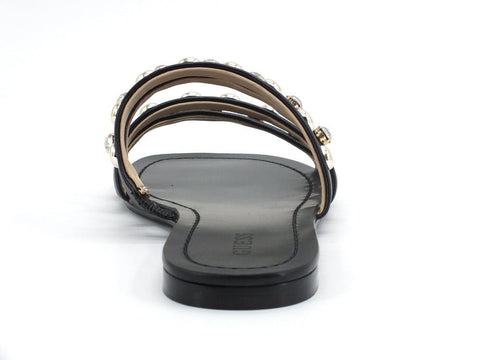 GUESS Ciabatta Listini Borchie Pietre Black FL6CEVELE19 - Sandrini Calzature e Abbigliamento