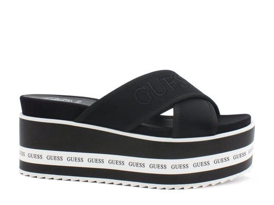 GUESS Ciabatta Platform Black FL6REMELE19 - Sandrini Calzature e Abbigliamento