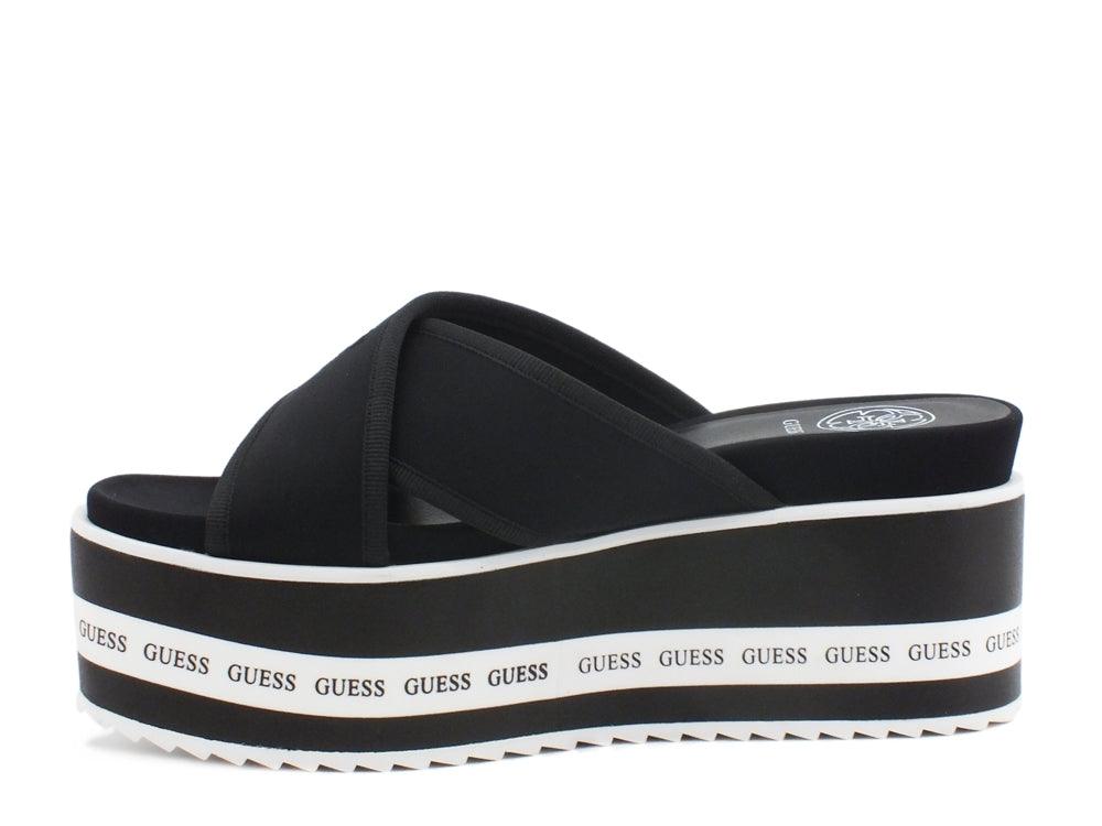GUESS Ciabatta Platform Black FL6REMELE19 - Sandrini Calzature e Abbigliamento