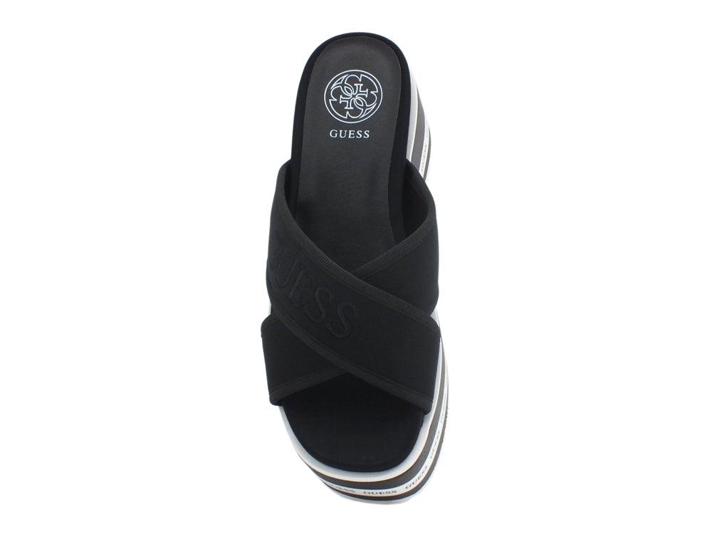 GUESS Ciabatta Platform Black FL6REMELE19 - Sandrini Calzature e Abbigliamento