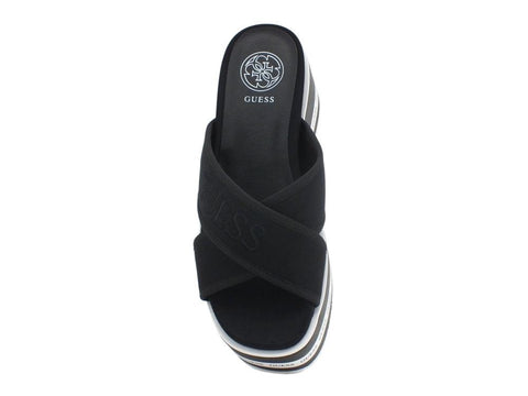 GUESS Ciabatta Platform Black FL6REMELE19 - Sandrini Calzature e Abbigliamento