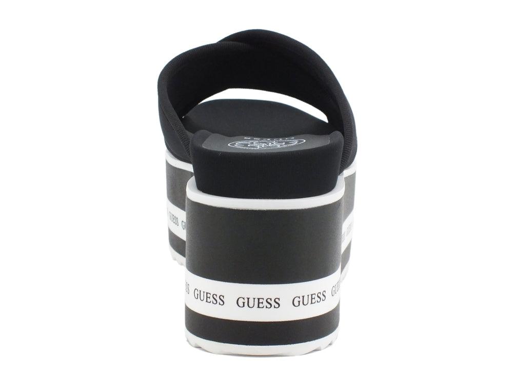 GUESS Ciabatta Platform Black FL6REMELE19 - Sandrini Calzature e Abbigliamento