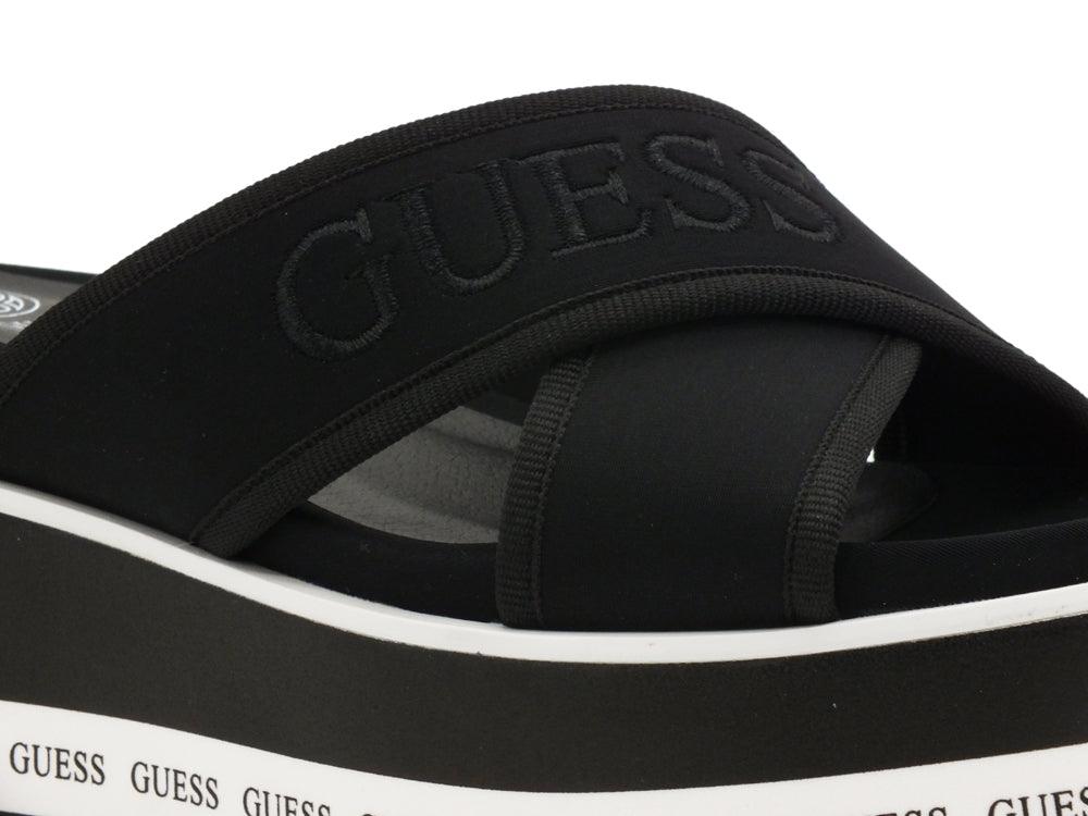 GUESS Ciabatta Platform Black FL6REMELE19 - Sandrini Calzature e Abbigliamento