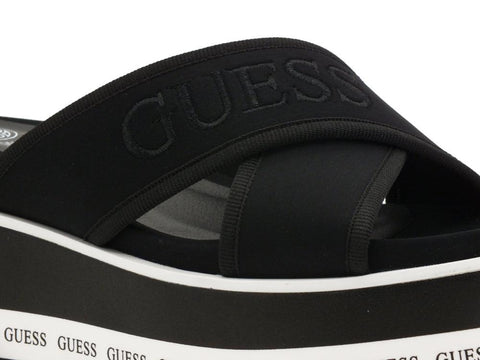 GUESS Ciabatta Platform Black FL6REMELE19 - Sandrini Calzature e Abbigliamento