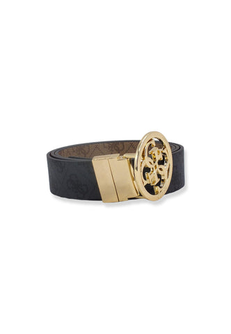 GUESS Cintura Donna Bicolor Marrone Latte Coal BW7720VIN35 - Sandrini Calzature e Abbigliamento