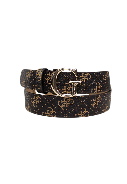 GUESS Cintura Donna Brown Logo BW7862P3430 - Sandrini Calzature e Abbigliamento