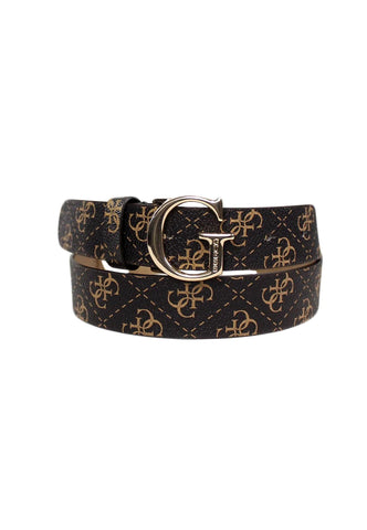 GUESS Cintura Donna Brown Logo BW7862P3430 - Sandrini Calzature e Abbigliamento