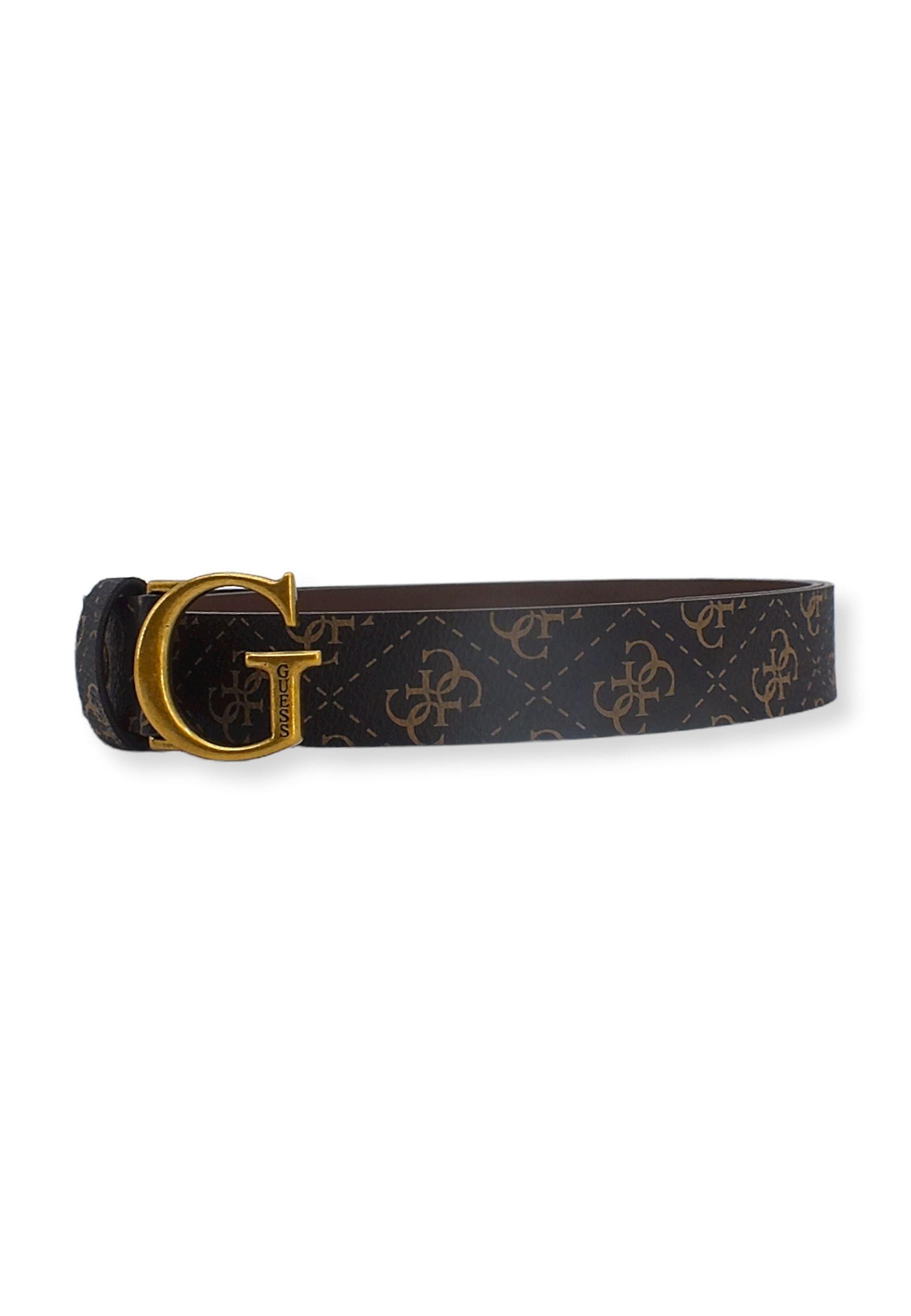 GUESS Cintura Loghi Donna Brown Logo BW7715VIN30 - Sandrini Calzature e Abbigliamento