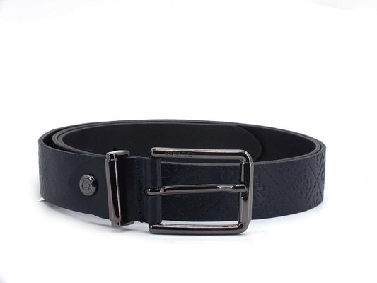 GUESS Cintura Uomo Pelle Loghi Blu BM7305LEA35 - Sandrini Calzature e Abbigliamento