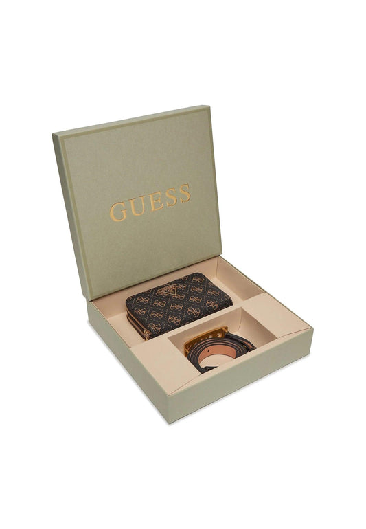 GUESS Cofanetto Portafoglio Cintura Brown Logo GFBOXWP3305 - Sandrini Calzature e Abbigliamento