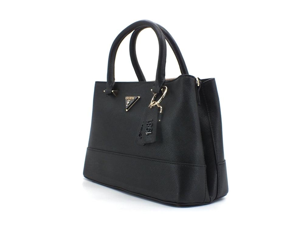 GUESS Cordelia Borsa Satchel Luxury Black VG813006 - Sandrini Calzature e Abbigliamento