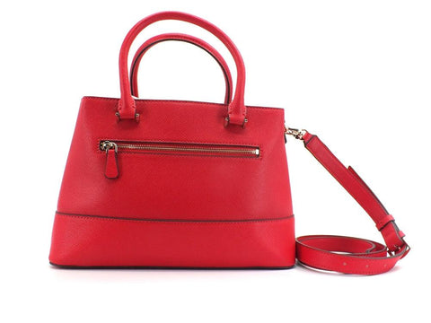 GUESS Cordelia Borsa Satchel Luxury Roman Red VG813006 - Sandrini Calzature e Abbigliamento
