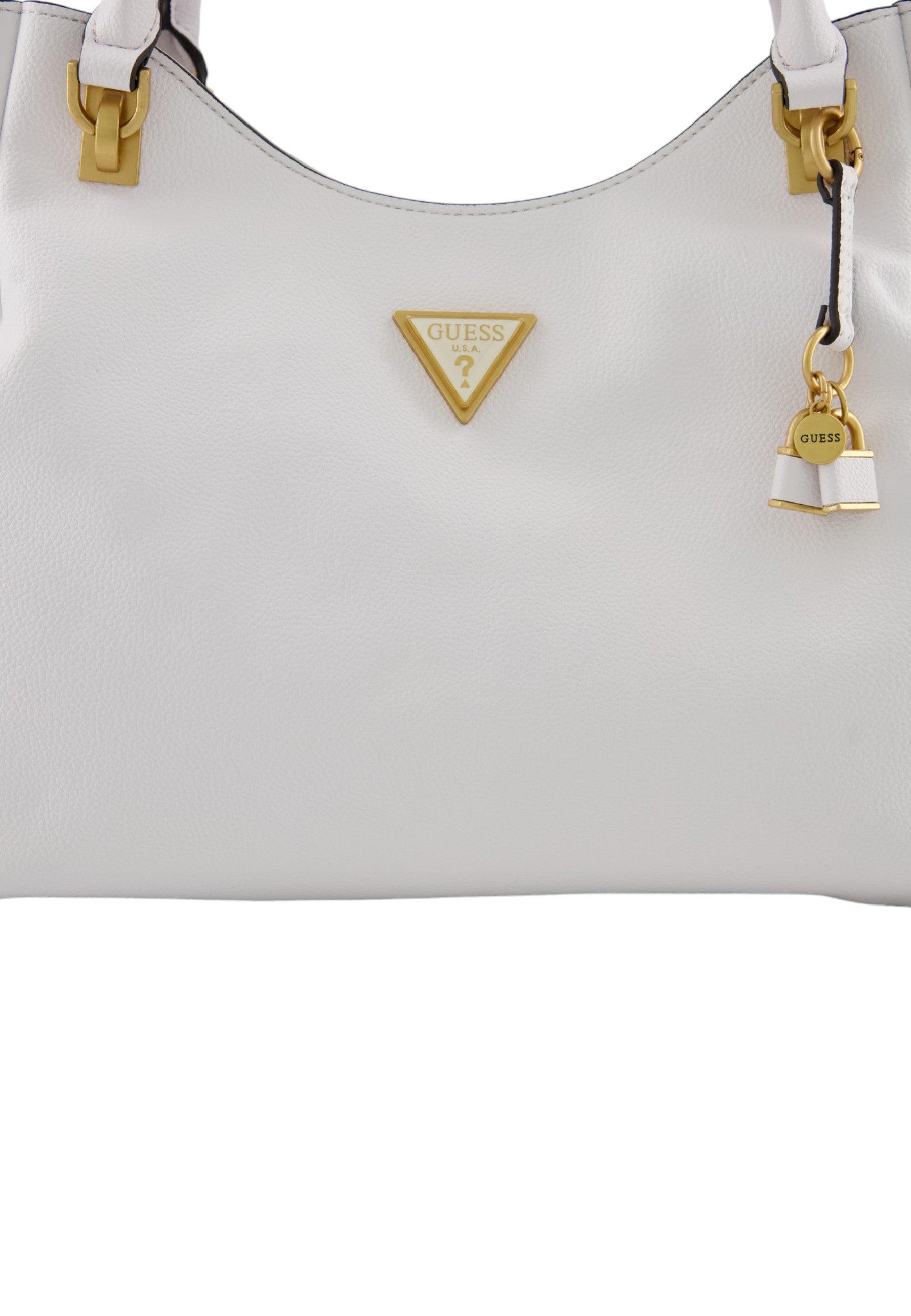 GUESS Cosette Borsa Girlfriend Carryall Donna White VA922223 - Sandrini Calzature e Abbigliamento