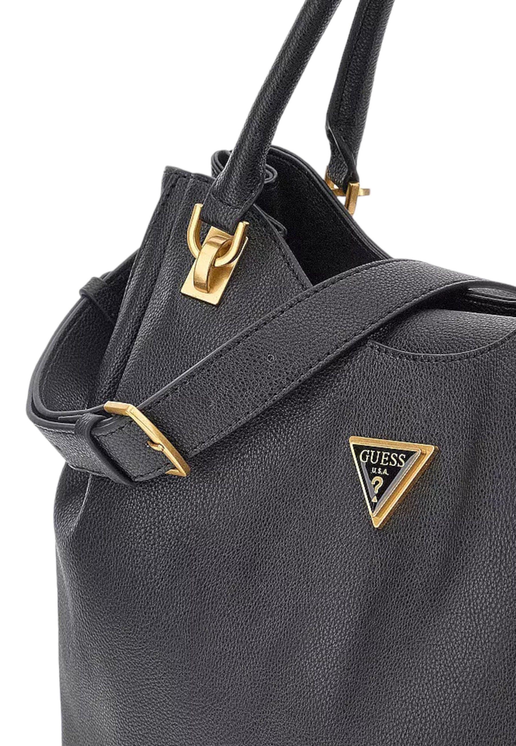 GUESS Cosette Girlfriend Carryall Borsa Donna Black VA922223 - Sandrini Calzature e Abbigliamento