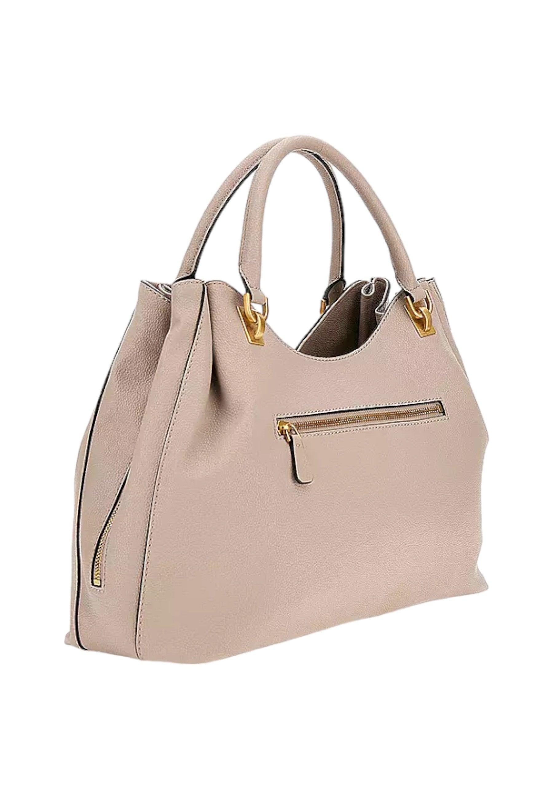 GUESS Cosette Girlfriend Carryall Borsa Donna Taupe Beige VA922223 - Sandrini Calzature e Abbigliamento