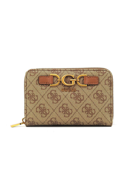 GUESS Dagan SLG Portafoglio Donna Latte Logo Beige SB920240 - Sandrini Calzature e Abbigliamento