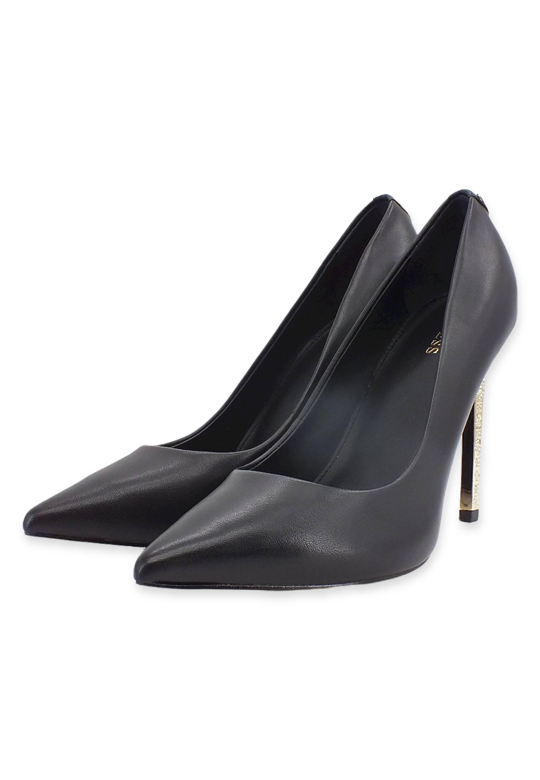 GUESS Décolléte Tacco Alto Loghi Black FL8AM2LEA08 - Sandrini Calzature e Abbigliamento