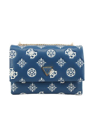 GUESS Deesa Borsa Donna Petrol Logo Blu PG931421 - Sandrini Calzature e Abbigliamento