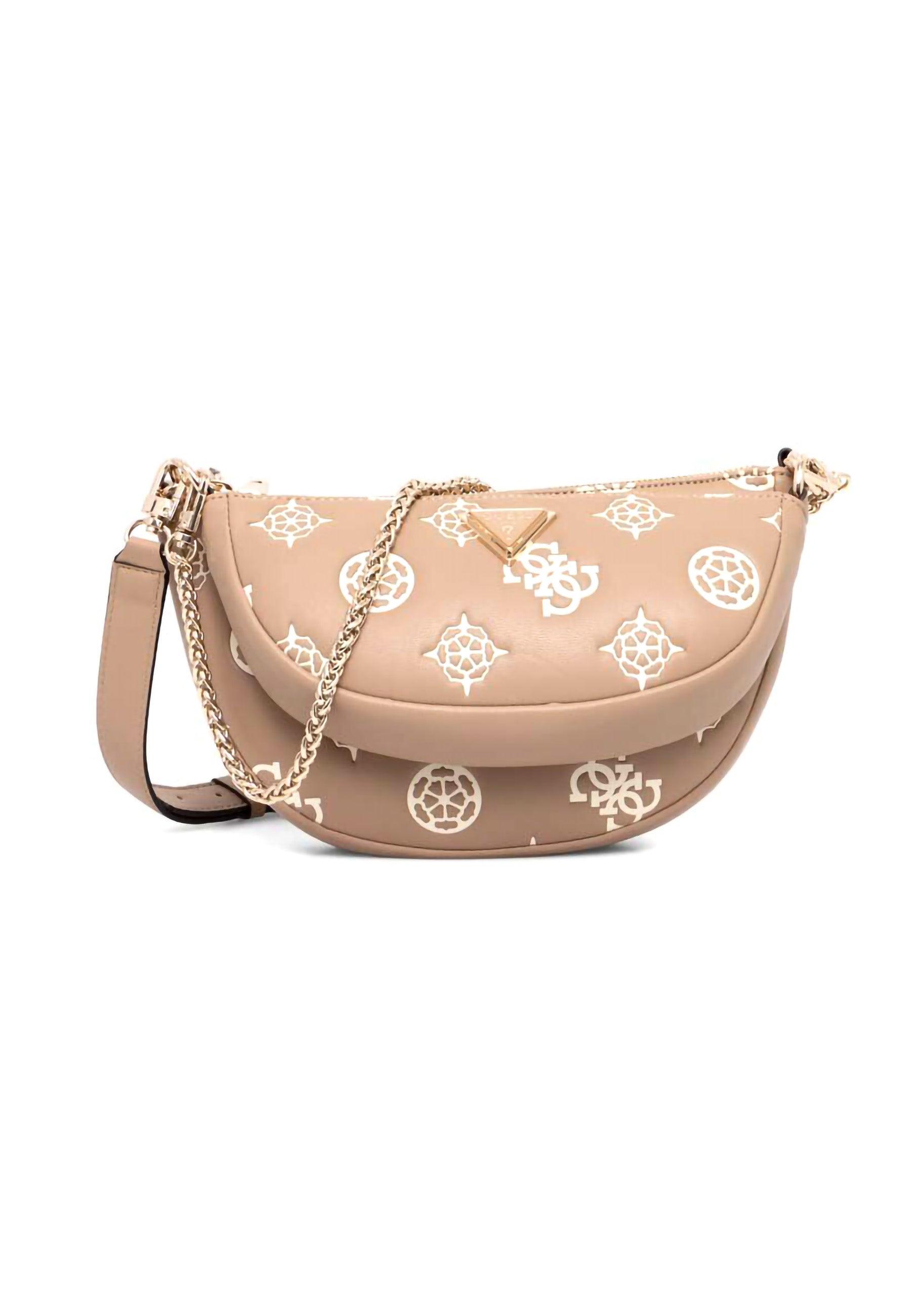 GUESS Deesa Logo Mini Borsa Tracolla Donna Taupe PG931471 - Sandrini Calzature e Abbigliamento