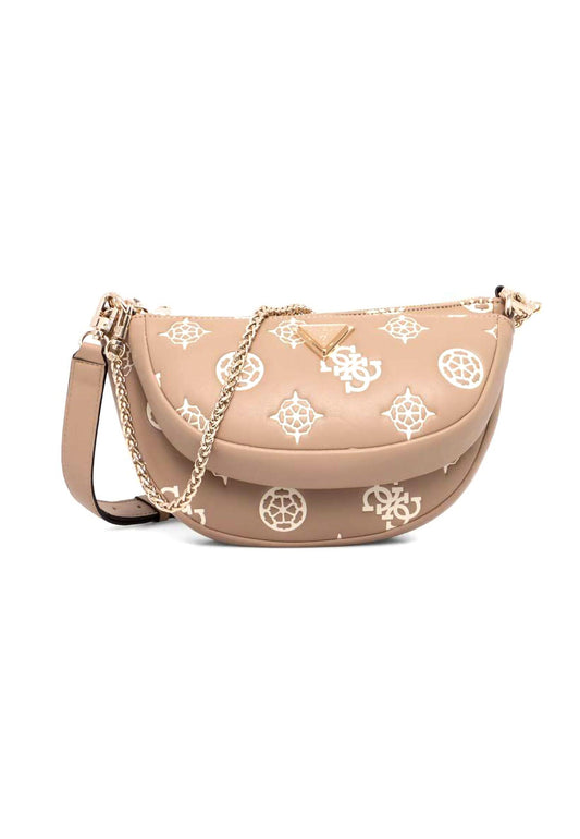 GUESS Deesa Logo Mini Borsa Tracolla Donna Taupe PG931471 - Sandrini Calzature e Abbigliamento
