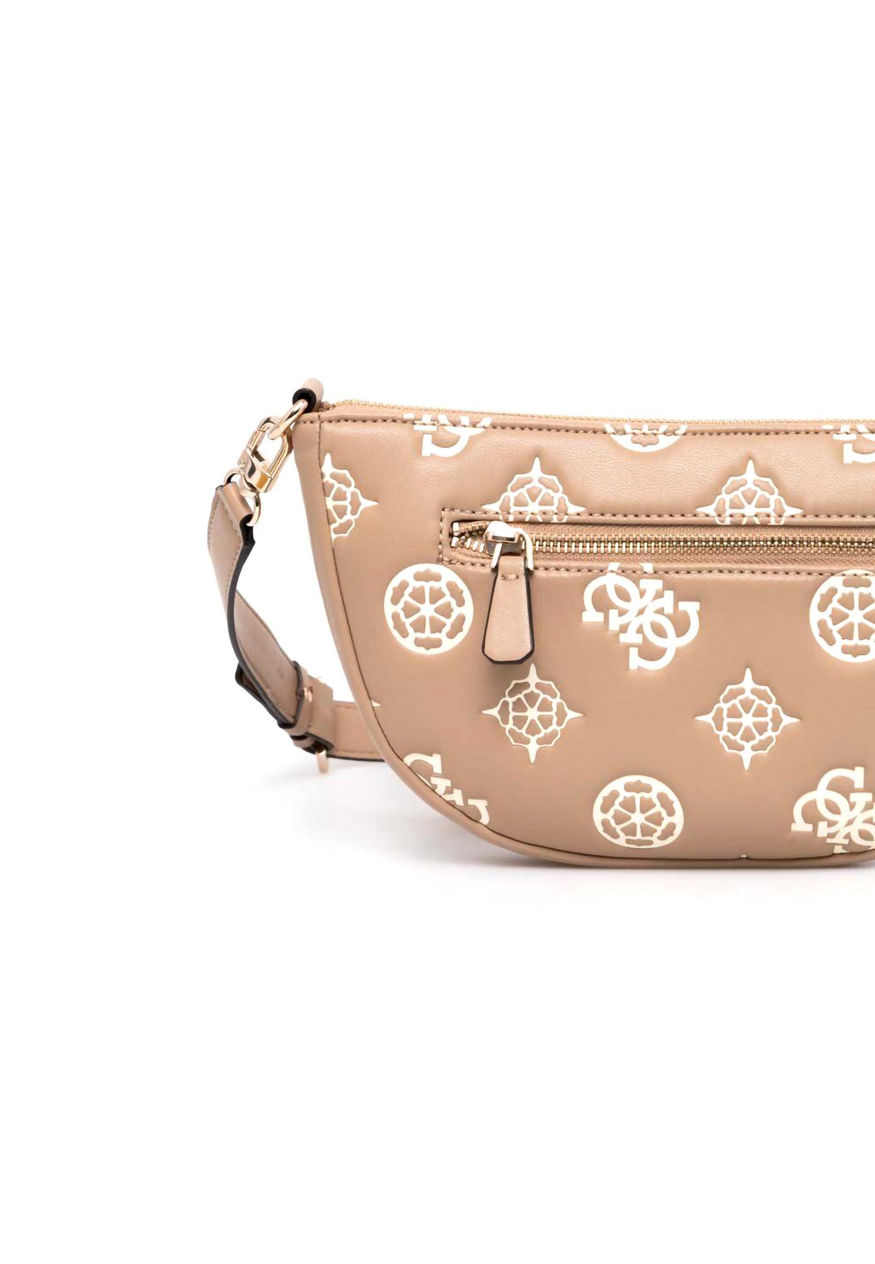 GUESS Deesa Logo Mini Borsa Tracolla Donna Taupe PG931471 - Sandrini Calzature e Abbigliamento