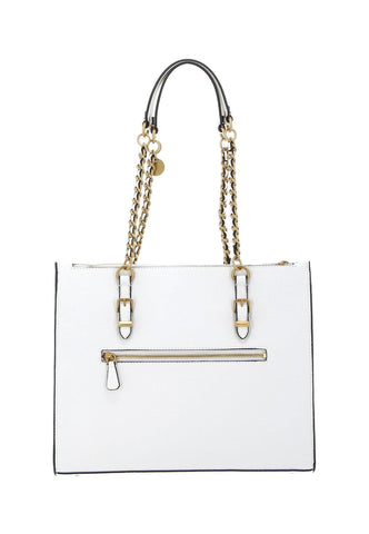 GUESS Didi Borsa Socety Tote White BA874423 - Sandrini Calzature e Abbigliamento