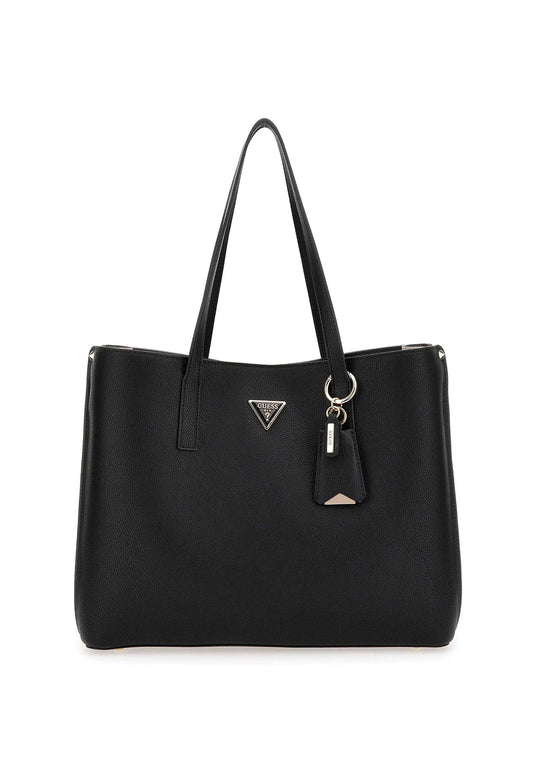 GUESS Eco Angy Borsa Socety Tote Black EVG896523 - Sandrini Calzature e Abbigliamento