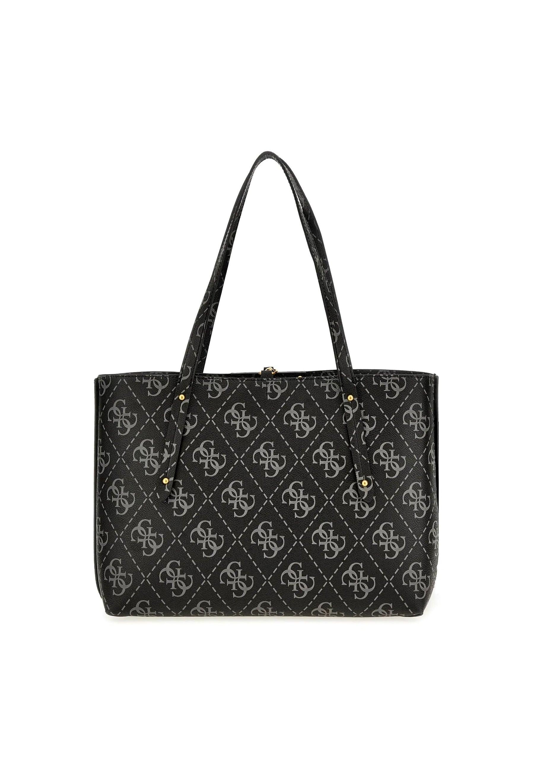 GUESS Eco Brenton Borsa Tote Con Pochette Coal Logo ESO839023 - Sandrini Calzature e Abbigliamento