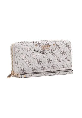 GUESS Eco Brenton Portafoglio Donna White Logo ESG839046 - Sandrini Calzature e Abbigliamento