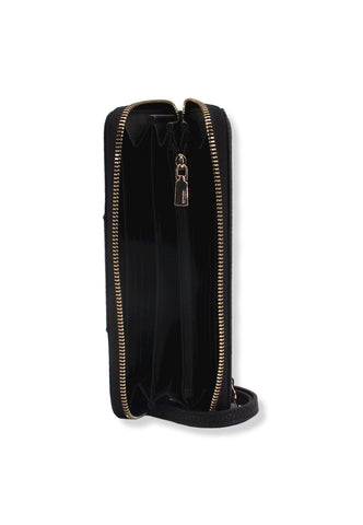 GUESS Eco Brenton Portafoglio Large Donna Black EVG839046 - Sandrini Calzature e Abbigliamento