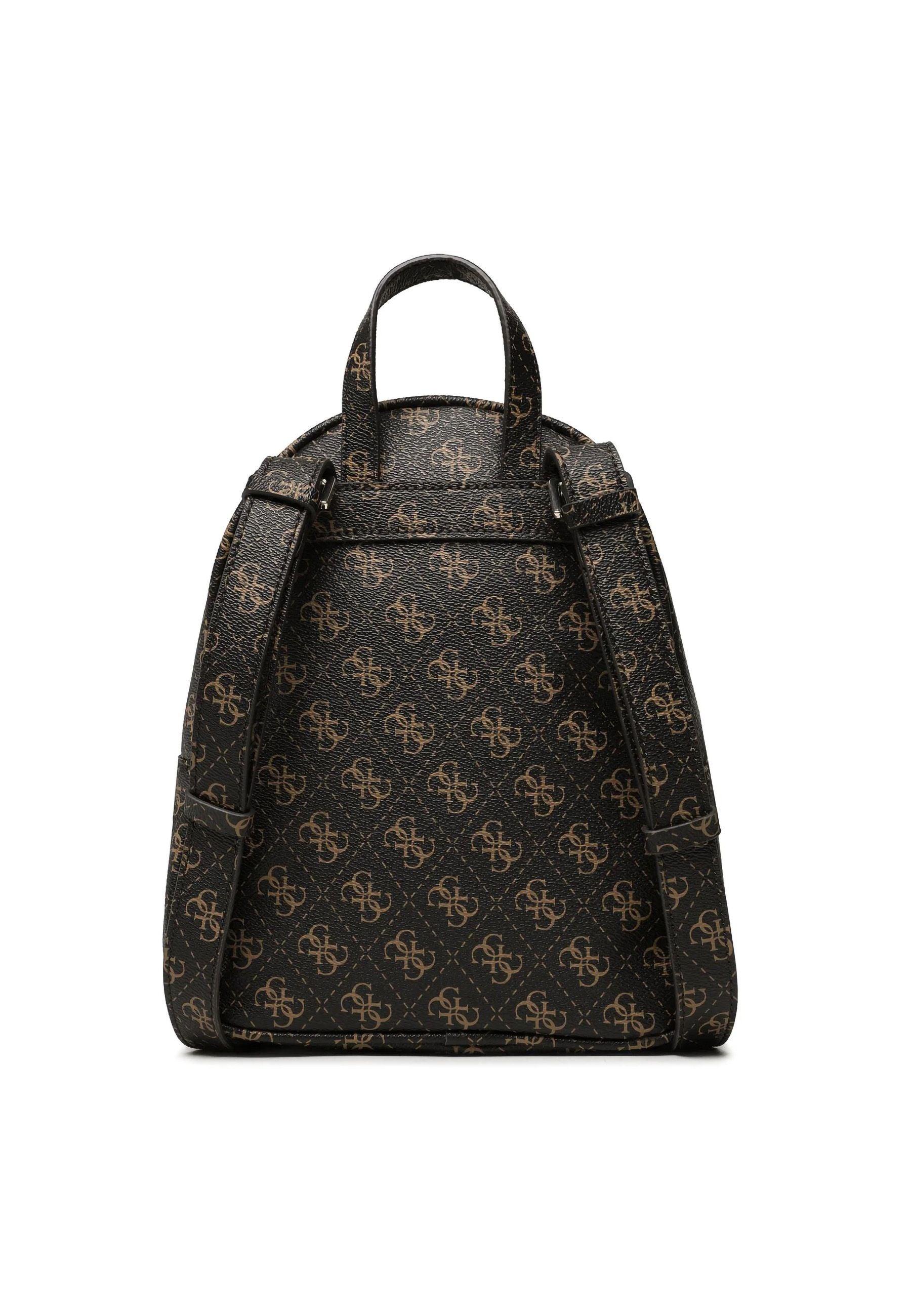 GUESS Eco Elements Zaino Brown Logo ESG876732 - Sandrini Calzature e Abbigliamento