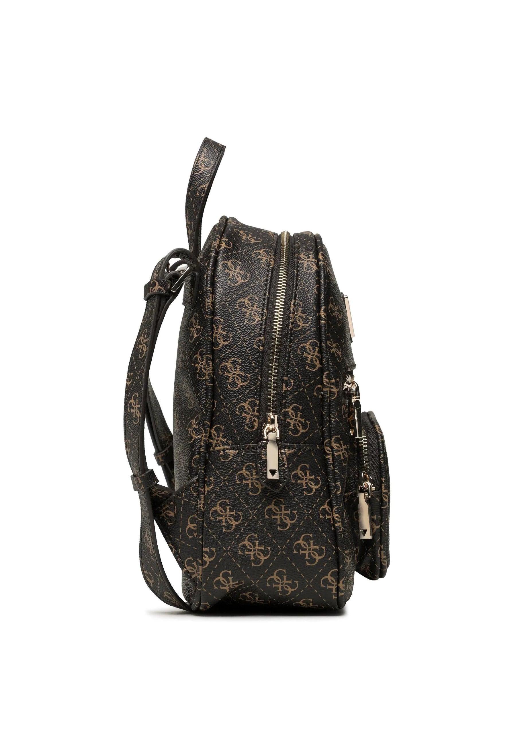 GUESS Eco Elements Zaino Brown Logo ESG876732 - Sandrini Calzature e Abbigliamento