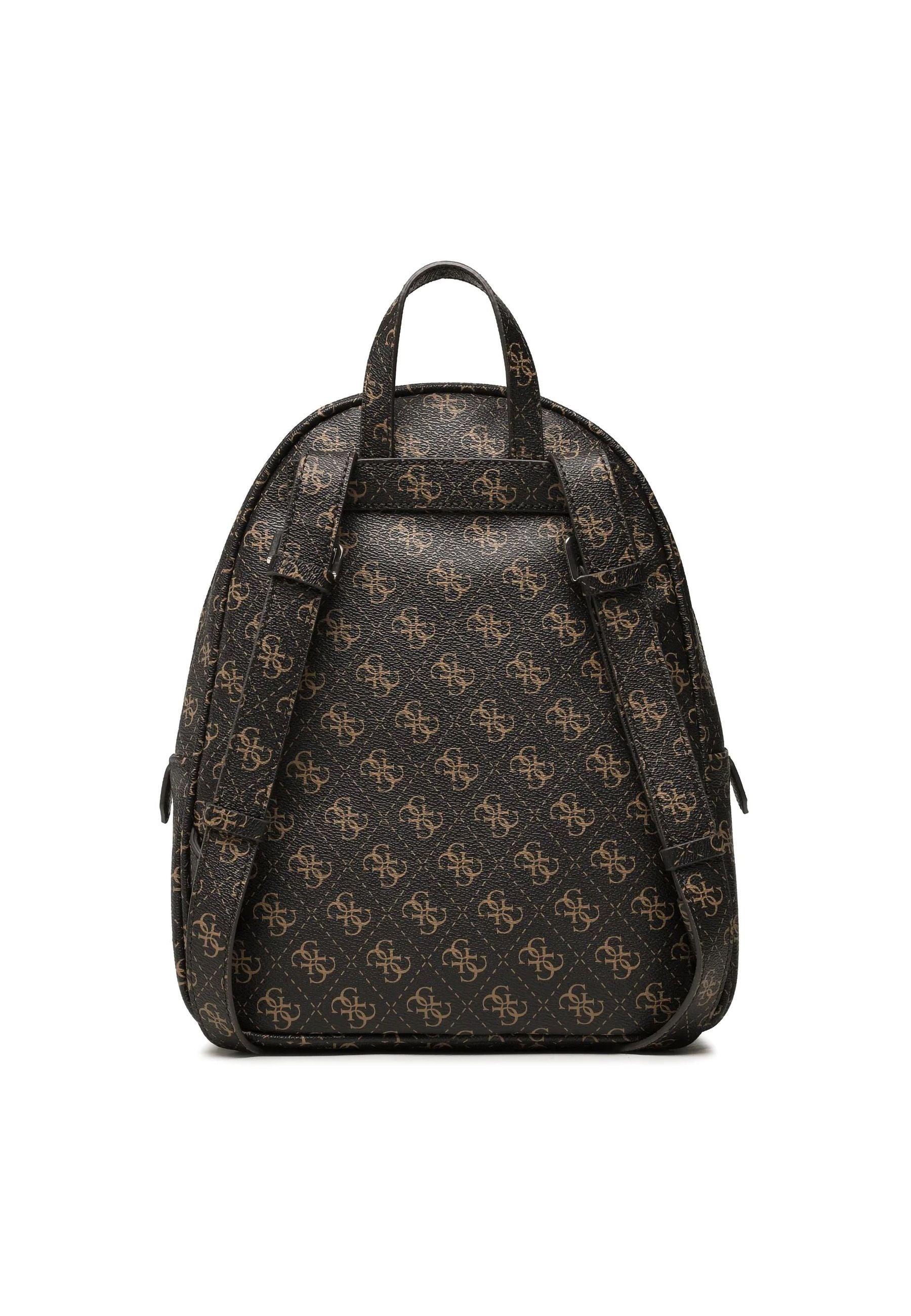 GUESS Eco Elements Zaino Brown Logo ESG876733 - Sandrini Calzature e Abbigliamento