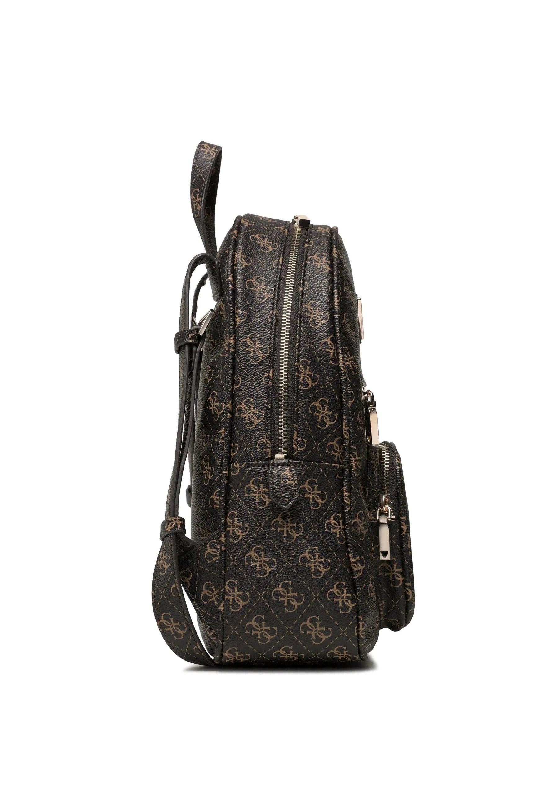 GUESS Eco Elements Zaino Brown Logo ESG876733 - Sandrini Calzature e Abbigliamento