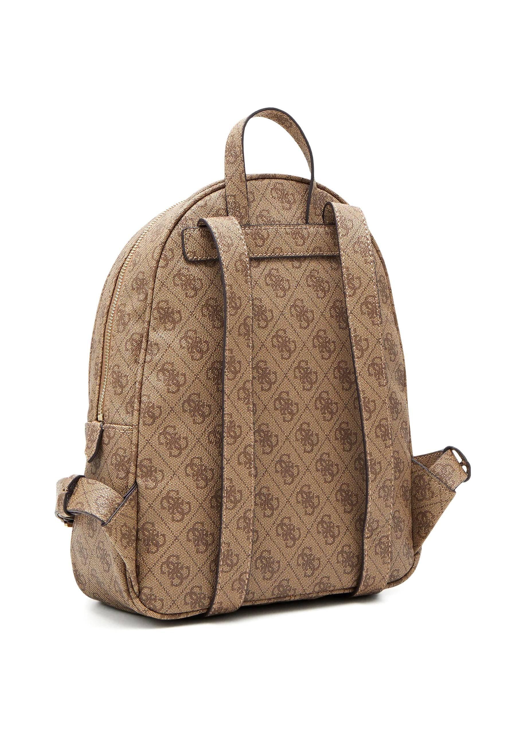 GUESS Eco Elements Zaino Donna Latte Logo EBG876733 - Sandrini Calzature e Abbigliamento