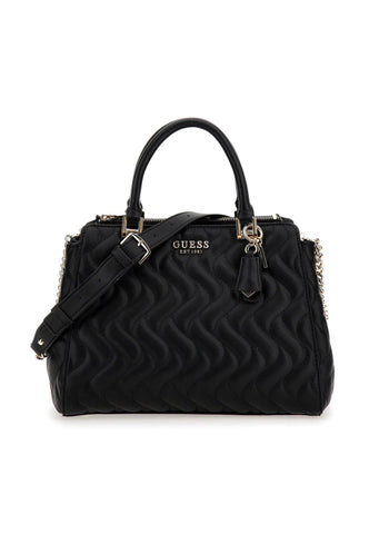 GUESS Eco Mai Borsa Socety Satchel Black EQG896906 - Sandrini Calzature e Abbigliamento