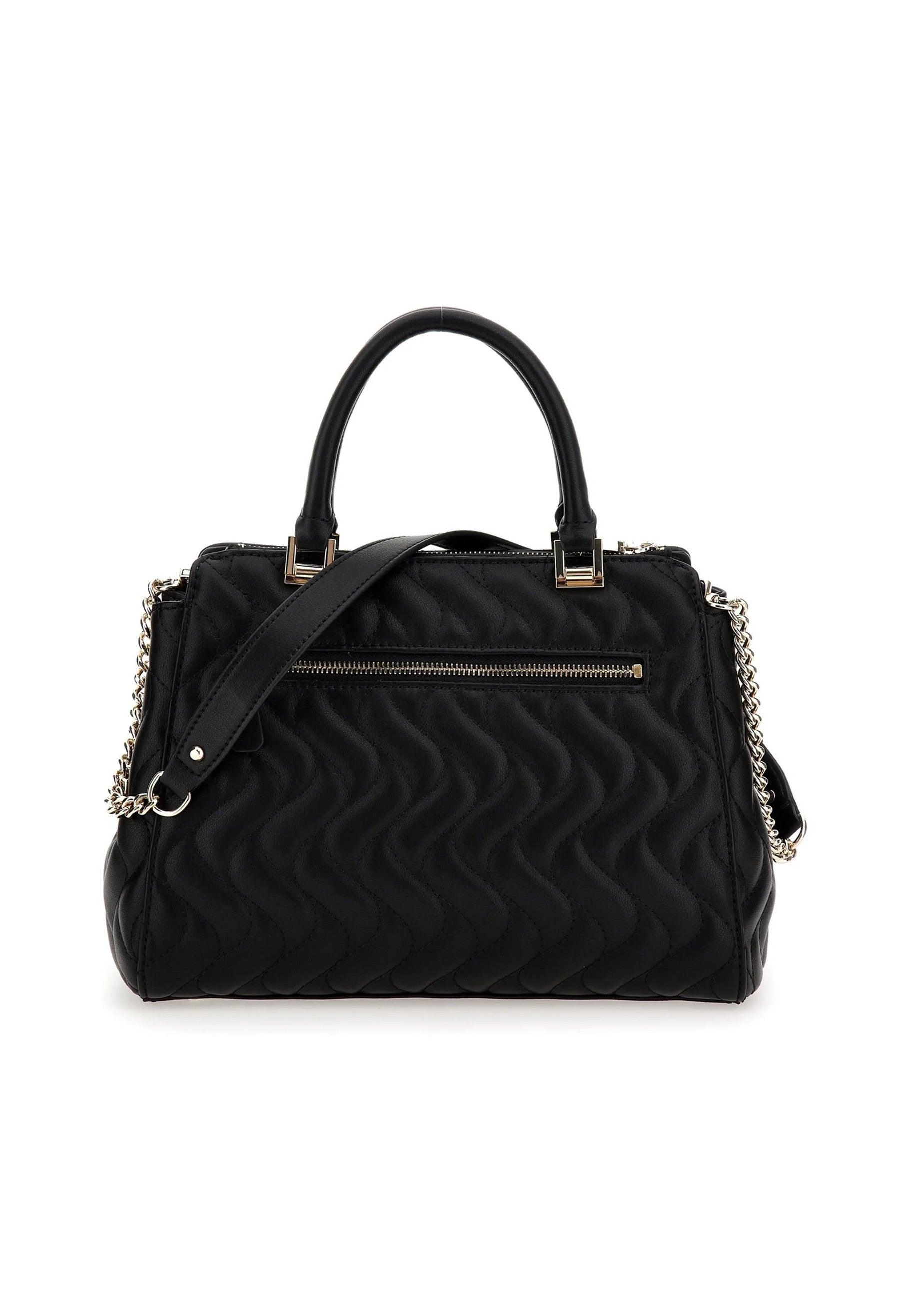 GUESS Eco Mai Borsa Socety Satchel Black EQG896906 - Sandrini Calzature e Abbigliamento