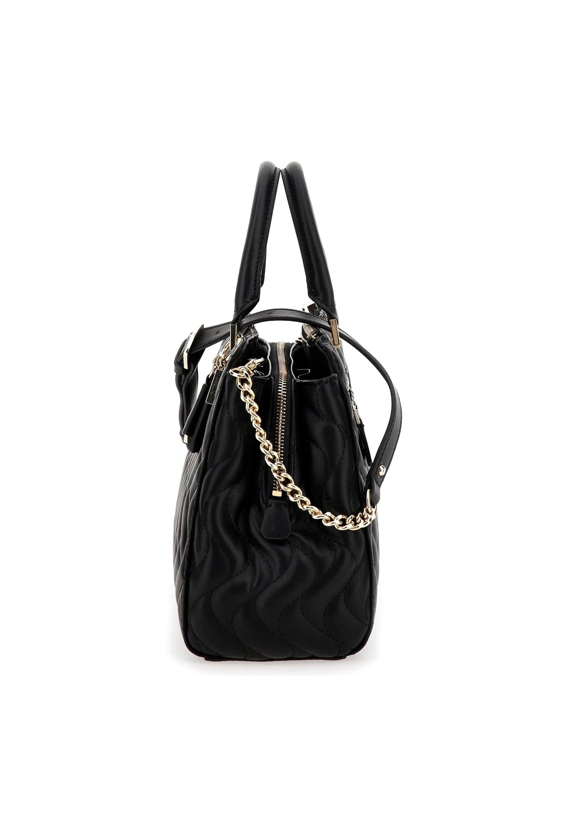 GUESS Eco Mai Borsa Socety Satchel Black EQG896906 - Sandrini Calzature e Abbigliamento