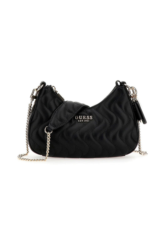 GUESS Eco Mai Tracolla Crossbody Black EQG89692 - Sandrini Calzature e Abbigliamento