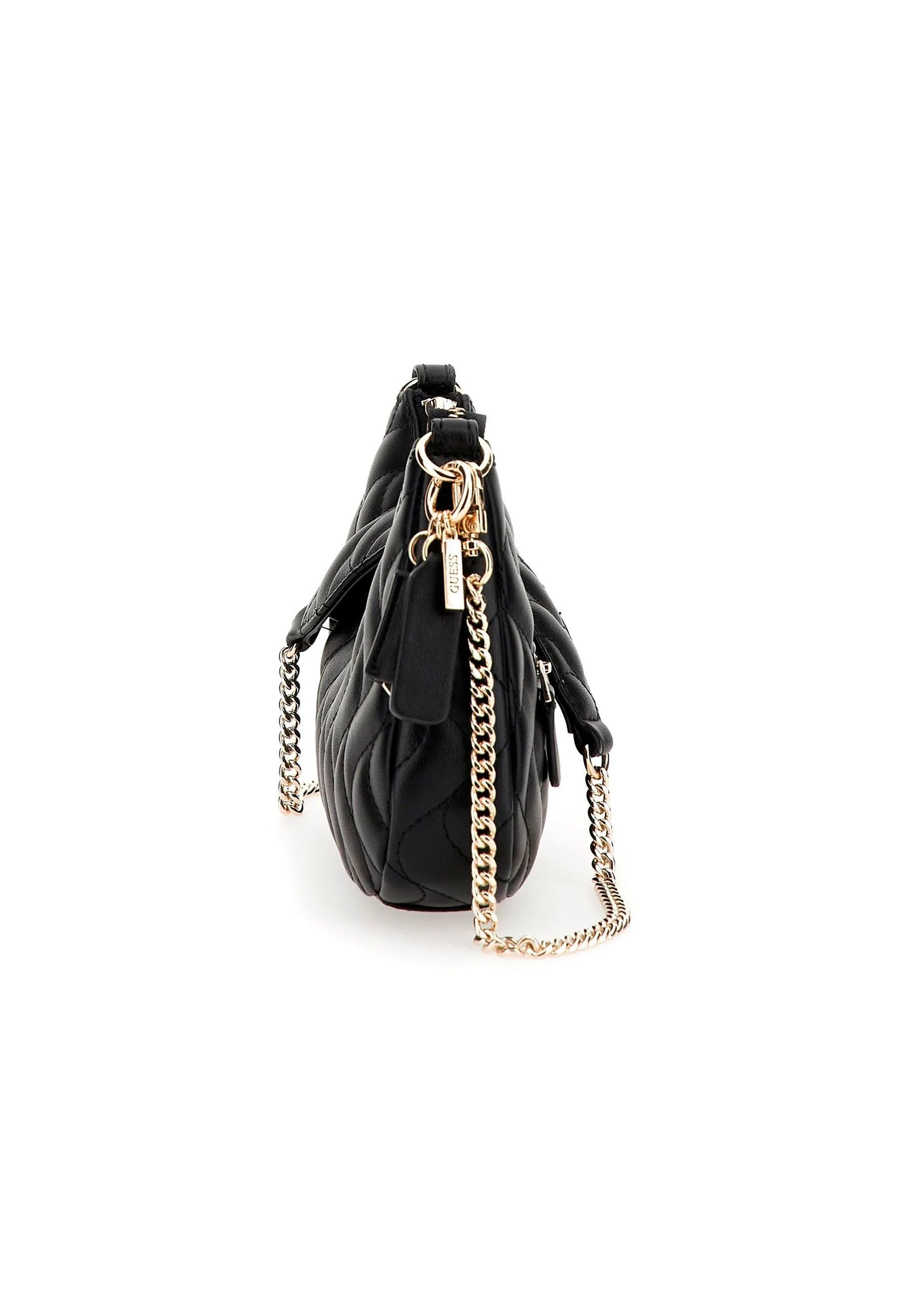 GUESS Eco Mai Tracolla Crossbody Black EQG89692 - Sandrini Calzature e Abbigliamento