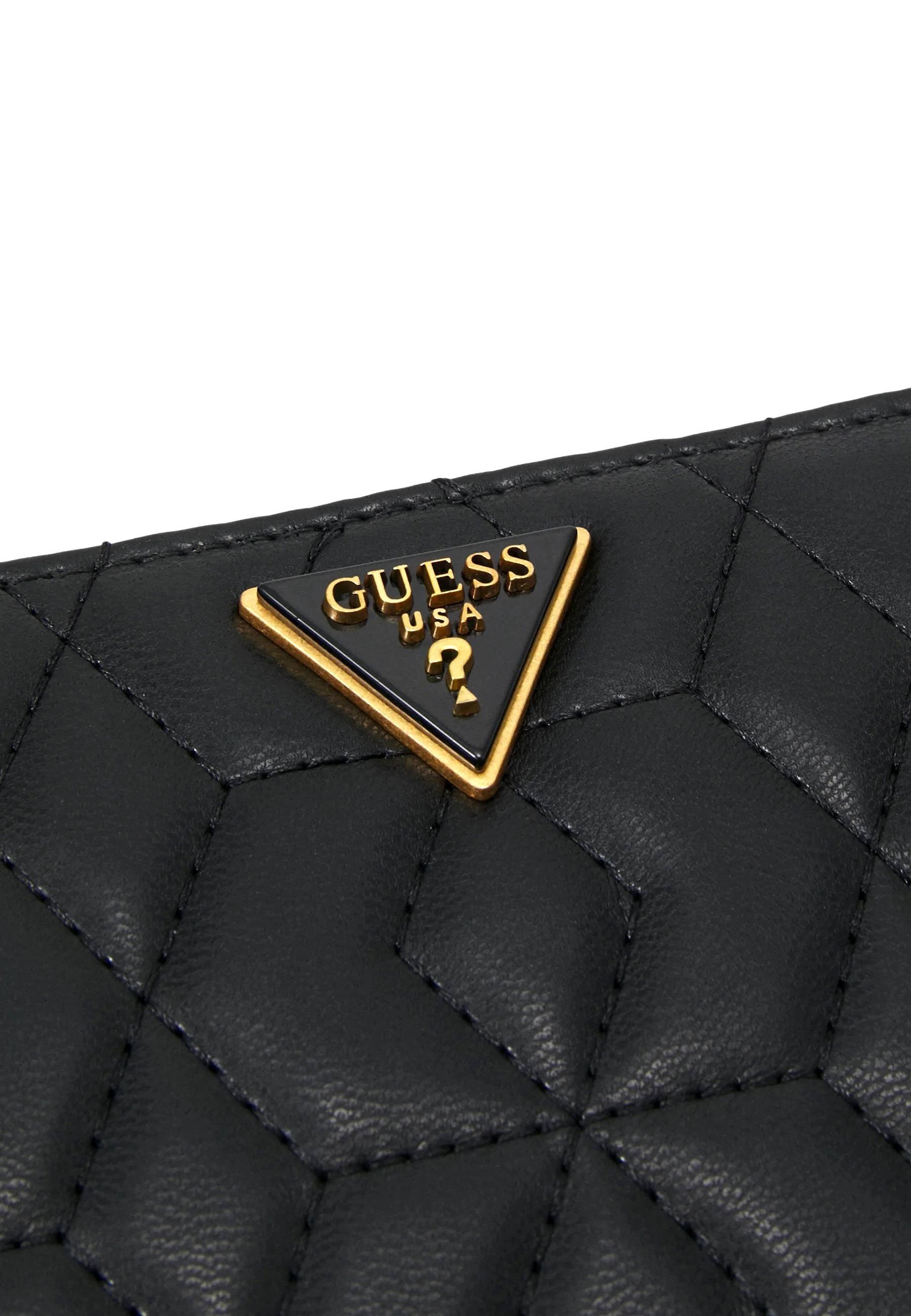 GUESS Elania SLG Portafoglio Donna Black QB86774e - Sandrini Calzature e Abbigliamento