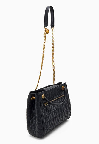 GUESS Elenia Borsa Girlfriend Carryall Black QB867723 - Sandrini Calzature e Abbigliamento