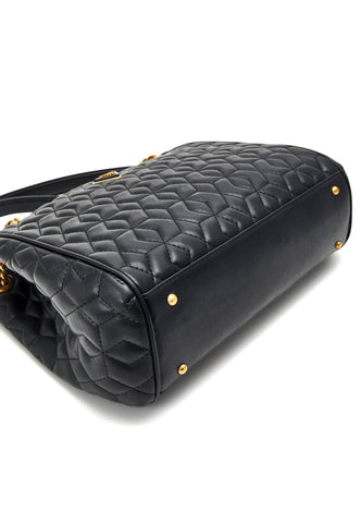 GUESS Elenia Borsa Girlfriend Carryall Black QB867723 - Sandrini Calzature e Abbigliamento