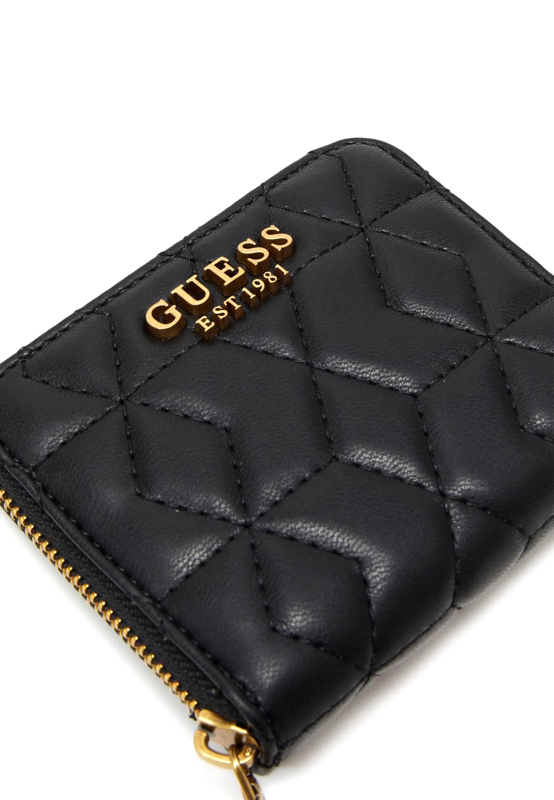 GUESS Elenia SLG Portafoglio Small Donna Black QB867737 - Sandrini Calzature e Abbigliamento