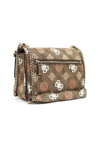 GUESS Eliette Logo Borsa Donna Latte Logo Multi PS931521 - Sandrini Calzature e Abbigliamento
