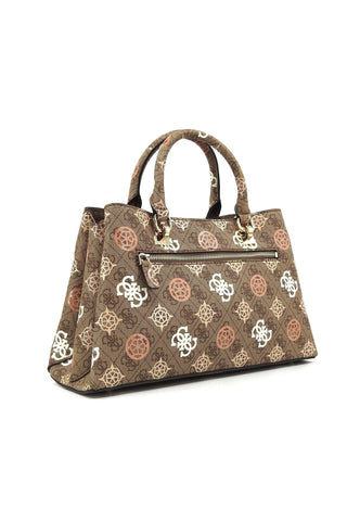 GUESS Eliette Logo Borsa Girlfriend Donna Latte Logo Multi PS931506 - Sandrini Calzature e Abbigliamento
